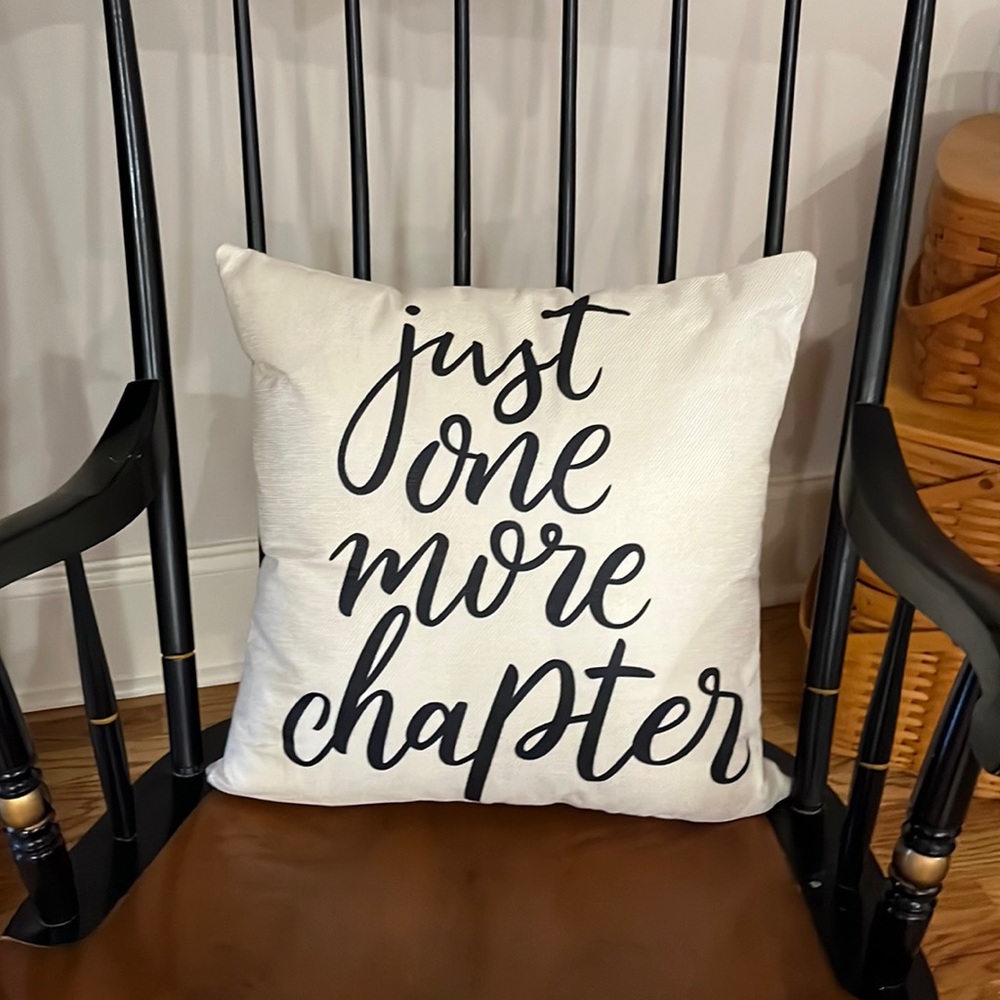 New without tags throw pillow